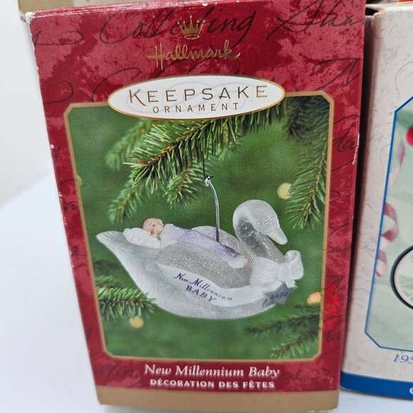 Hallmark Keepsake Christmas Ornaments Set Of 4: Wise Men Pooh Tigger New Millenn - Picture 4 of 8